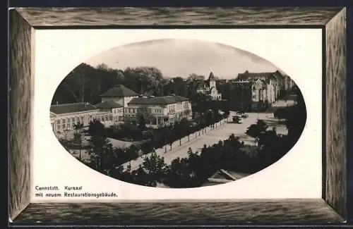 AK Cannstatt, Kursaal mit neuem Restaurationsgebäude