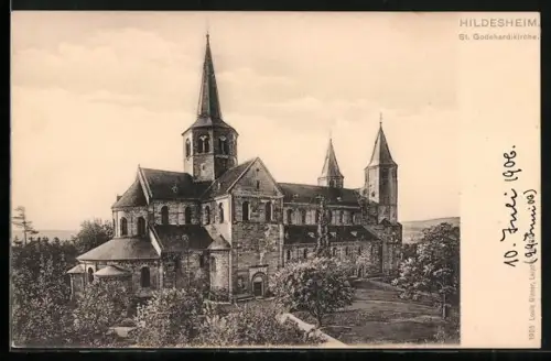 AK Hildesheim, St. Godehardikirche