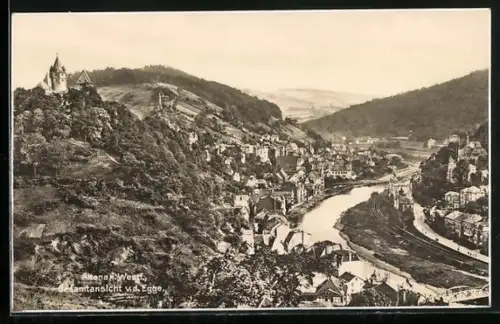 AK Altena i. Westf., Gesamtansicht von der Egge aus