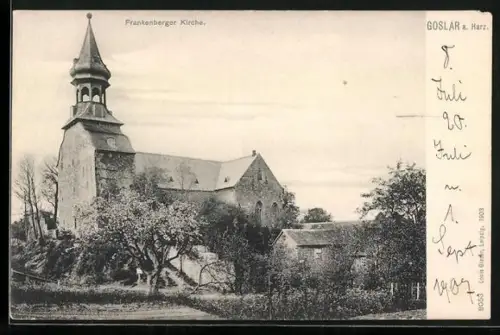 AK Goslar a. Harz, Frankenberger Kirche