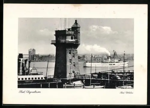 AK Kiel, Signalturm und Dampfer