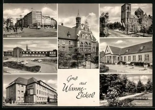 AK Wanne-Eickel, Bresserhaus, St- Josefs-Krankenhaus