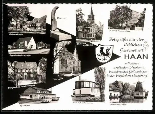 AK Haan, Breidenhoferstrasse, Sporthalle, Wappen