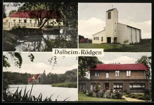 AK Dalheim-Rödgen, Gebäudeansichten, Kirche