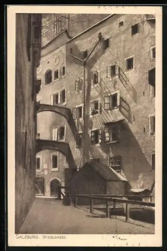 AK Salzburg, Partie in der Stieglgasse