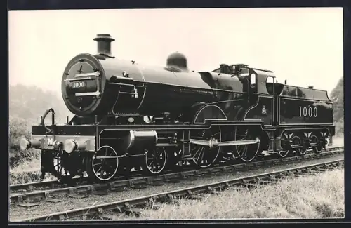AK Lokomotive No. 1000 der Midland Railway, Englische Eisenbahn