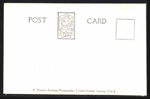 Foto-AK Englische Eisenbahn, Lokomotive No. 1421 der G. N. R.