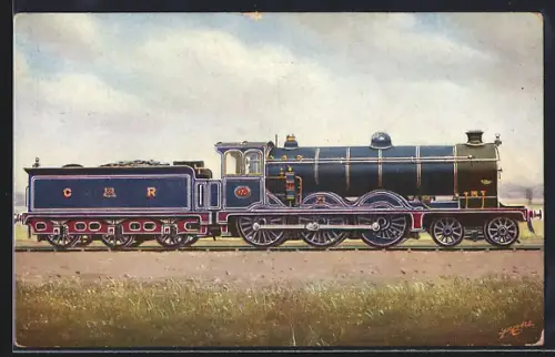 AK Englische Eisenbahn, Lokomotive No. 170 der C. R.
