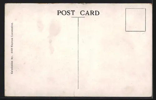 AK Englische Eisenbahn, Lokomotive No. 170 der C. R.