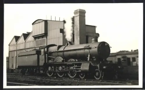 Foto-AK Lokomotive der englischen Eisenbahn