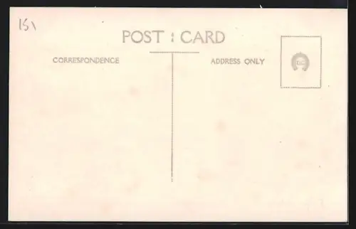 Foto-AK Lokomotive No. 151, englische Eisenbahn