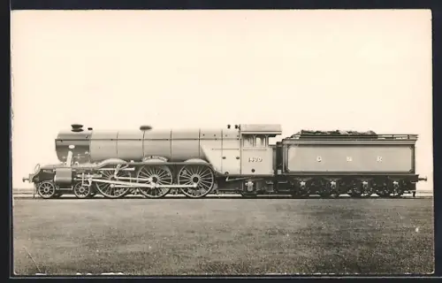 Foto-AK Englische Eisenbahn, Lokomotive No. 1470 der G. N. R.