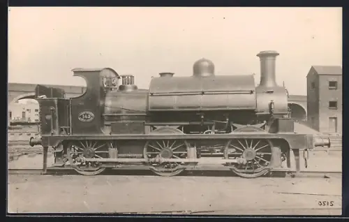 Foto-AK Englische Eisenbahn, Lokomotive No. 143 der London Central & Dover Railway