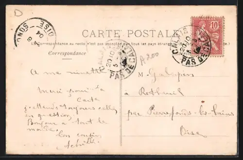 AK Calais, Le Boulevard Lavayette, a l`Angle de la Rue d`Orléans