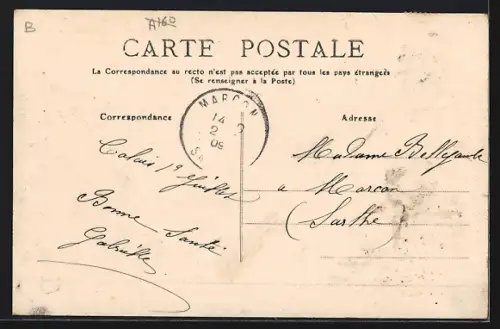 AK Calais, Le Pont Richelieu