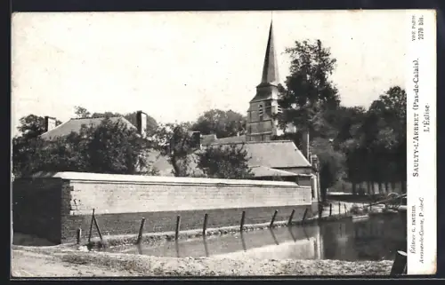 AK Saulty-l`Arbret /Pas-de-Calais, L`Église