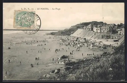 AK Le Portel, La Plage