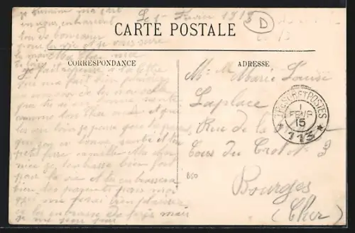 AK Béthune, le Beffroi et vue générale de la Grand'Place