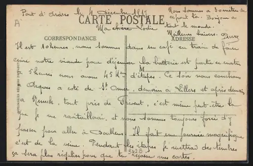 AK Ardres /P.-de-C., Le Pont sans pareil
