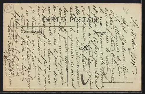AK Desvres, Le Monument de Jehan Molinet, Poète du XVe siècle