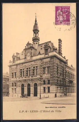 AK Lens, L`Hôtel de Ville