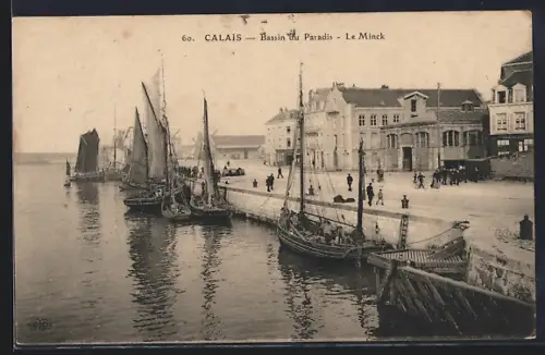 AK Calais, Bassin du Paradis, Le Minck