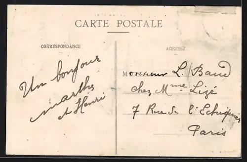 AK Paris-Plage, A marée basse