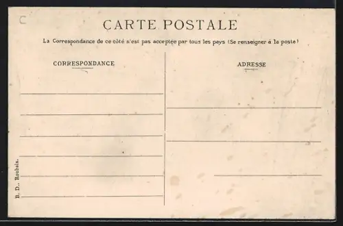 AK Arras, Schriftzug Bonjour mit Kirche, Innenansicht und Strassenpartie, Passepartout