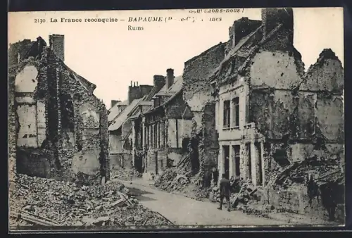 AK Bapaume /P.-de-C., Ruins