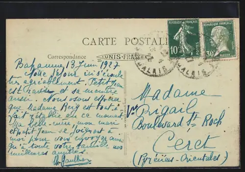 AK Bapaume, La Caisse d`Epargne et la Rue de la République avant et après la Guerre
