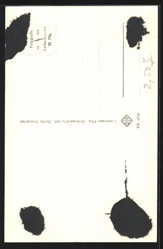 AK Mady Rahl, Portrait, Autograph