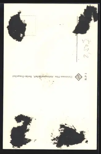 AK Rudolf Platte, Portrait, Autograph