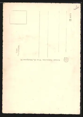 AK Gerlinde Locker, Portrait, Autograph