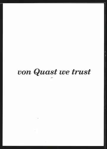 AK Veronika von Quast lacht, Autograph