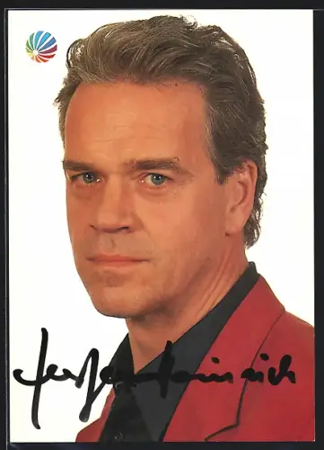AK Jürgen Heinrich, Portrait, Autograph