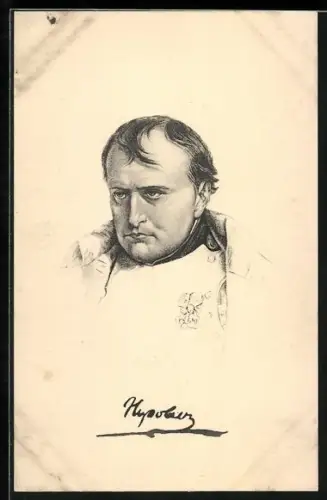 AK Napoleon I. in Uniform, 1769-1821