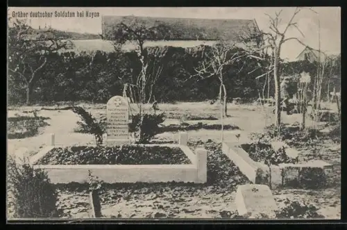 AK Noyon, Kriegsgräber deutscher Soldaten