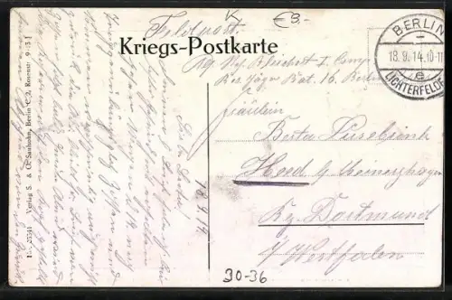 AK Berlin, Die eroberten russischen Artillerie-Geschütze vor dem Königlichen Schloss