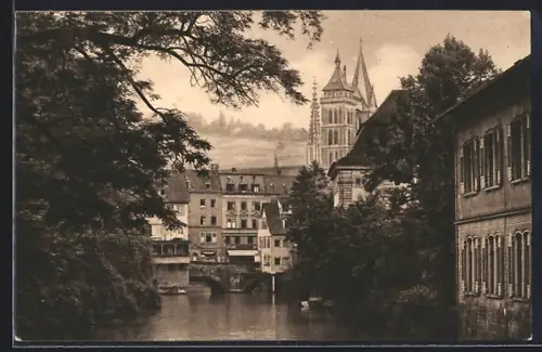 AK Esslingen / Neckar, Partie an der Maille