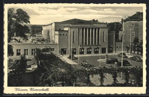 AK Weimar / Thüringen, Weimarhalle