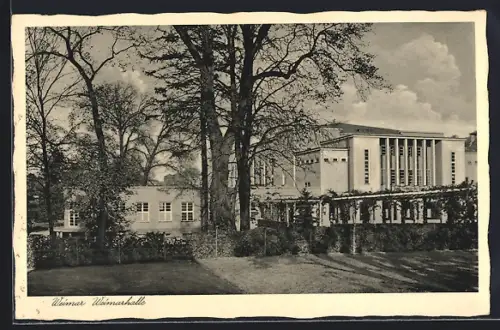 AK Weimar / Thüringen, Weimarhalle