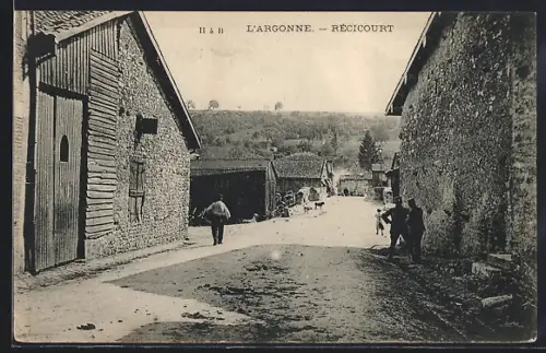 AK Recicourt, Strassenansicht