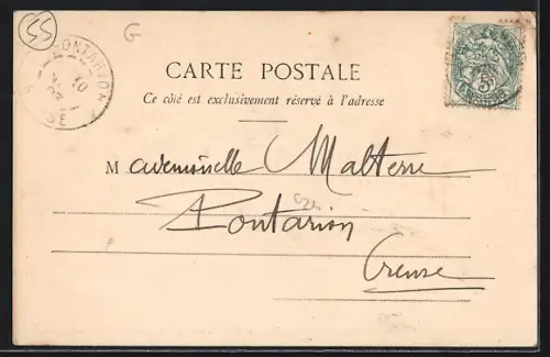 AK Lacroix-sur-Meuse, Fontaine de Minerve