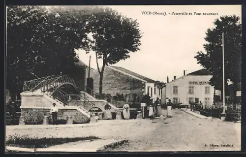 AK Void, Passerelle et Pont tournant