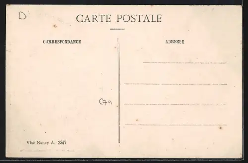 AK Vignot /Meuse, Strassenpartie mit Kirche