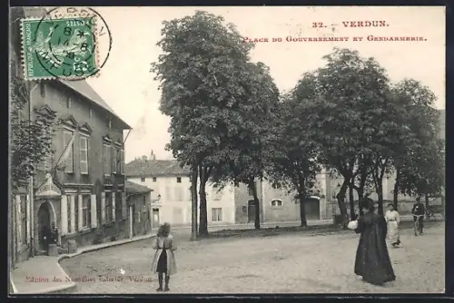 AK Verdun, Place du Gouvernement et Gendarmerie