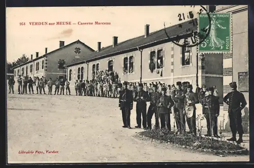 AK Verdun-sur-Meuse, Caserne Marceau