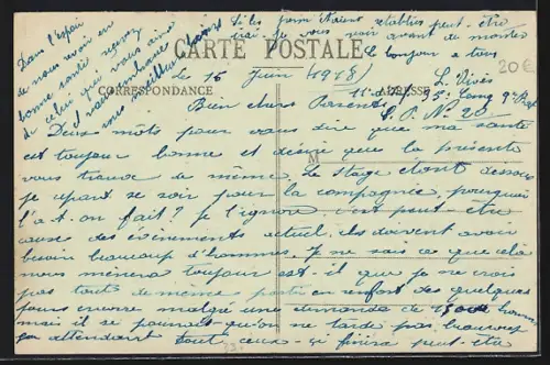 AK Cousances-aux-Forges /Meuse, Rue du Moulin, Strassenpartie