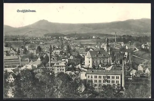 AK Grossschönau / Sachsen, Gesamtansicht