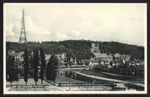 AK Mühlacker, Grosssender und Ruine Löffelstelz